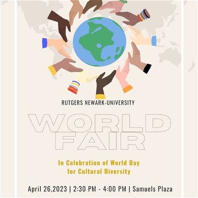 Come out to one of the best events Rutgers has to offer! ✨World Fair is a day where you learn about and eat food from other cultures! Base will be helping out some of the booths so you can catch us there.😎 Bring your friends and come have fun!