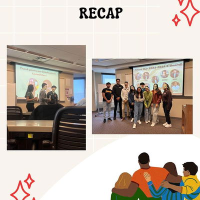 Hey Base Family!!!

We would like to say THANK YOU for coming out to our last GBM of the YEAR!!!

If you missed out, we presented our new E-Board for 2023-24 and we have some amazing people with us for the upcoming year

We had so much fun with karaoke and also honoring our three members who are happily graduating this year Kiara, Mark, and Khushali. We appreciate everything you did here at BASE and we hope that your futures bring nothing but success.

With that being said, we hope everyone has a great rest of their week!!!

#base #4 #l