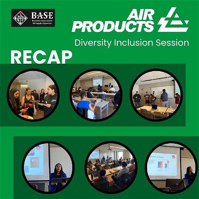 Thank you Air Products and RBS Students for this amazing event. We learned so much about how Air Products pushes and embraces diversity! We also loved the questions everyone had!