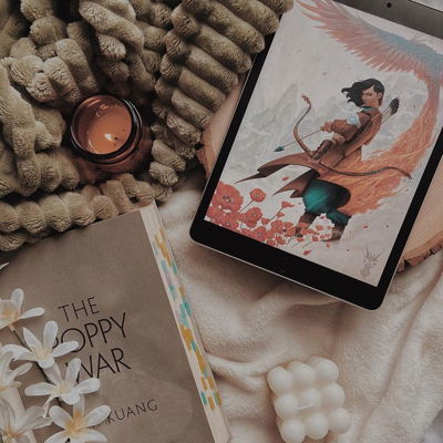 Long time no see! I have had no urge to post or batch any content, but here I am! Posting something that has been waiting to be posted 🤣

The Poppy War by @kuangrf was (and still is) one of my favorite books! I was obsesssssed when it first released then I waited for the sequel and have yet to read it. I’m entirely bad at read the next book in a series when I have to wait for it’s release, but I told myself I would reread The Poppy War so I could finish the series this year. I hope I can achieve that little goal I set for myself, but we shall see. 

What are you reading? Or what’s a little gaming or reading goal you’ve set for yourself?
•
🏷️; #thepoppywar #rfkuang #books #bookworm #bookstagram #iread #booknerd #bookphotography #bookcommunity #fantasy #historicalfiction #ilovebooks #adultfiction #booklover #bookaddict #booktok