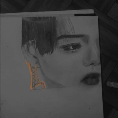 Photo shared by moon chan🌕🐰 on July 15, 2021 tagging @ryry._.04. May be a drawing of 1 person.