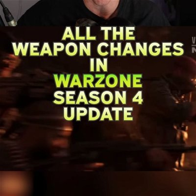 All Weapon changes for the Warzone season 4 update
#warzone #callofduty