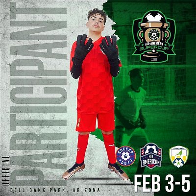 SuperCup bound !!! Thank you @socceryouthusa , grateful to be with you all again in Phoenix. 
#ElPortero #BeAllAmerican #goalie #goalkeepersgloves #goalkeeperworld #goalkeepertraining #goalkeeper #goalkeepermotivation #goalkeepersdoitbest #goalkeepersaves #goalkeeperlife #soccerskills #youthsoccer #soccerlife #soccerplayer #futebol #goalkeeper #soccer #soccerislife #soccerlove #soccerplayers #soccertraining #Westcoastgoalkeeper #Westcoastgk #AZSoccer #ArizonaSoccer #SoccerPlayers #GoalKeeping #ecnlboys