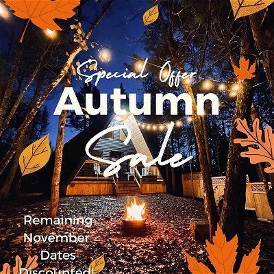 Looking for a chance to recharge before a busy holiday season? We have reduced all our remaining weeknights for the month of November. Check out our website before it’s too late! #destinationnb #fredtoursim #destinationcanada #aframe #frederictontourism