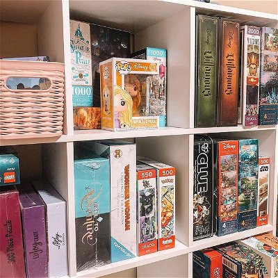 QOTD: Do you enjoy board games? What are your favorite?

As you can see outside of playing video games I also adore tabletop games and puzzles! One of my favorite board games right now is Santorini but I also really want to pick up Rival Restaurants!

#boardgames #boardgamecollection #tabletopgames #tabletopgaming #tabletop #villanous #puzzles #hobbies #collection #cardgames