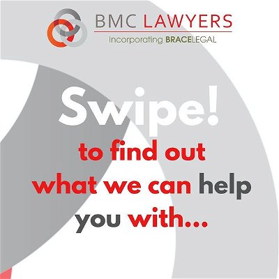 SWIPE to find out how we can help you! 

📍Porirua / Kapiti / Video Calls Available 
📧 info@bmc-law.co.nz 
🏡 @bmcrealestate_ 

#nz #newzealand #lawyersnz #nzlawyers #propertylawnz #litigationnz #nzfamilylaw #kapiti #porirua