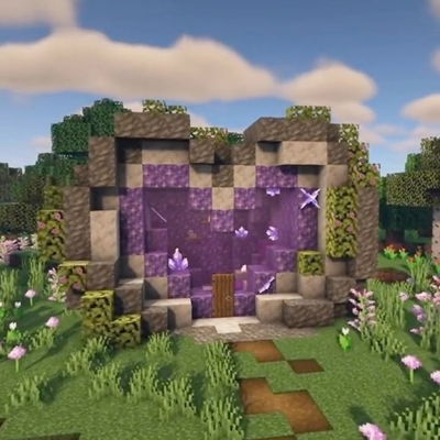 Missed missed making builds like this! #minecraft #minecraftbuilds #minecraftbuilding #minecraftbuilder #minecraftideas #minecraftbuildideas #minecraftcottagecore #cottagecoreminecraft #minecraftbuildingideas #minecraftamethyst #amethyst
