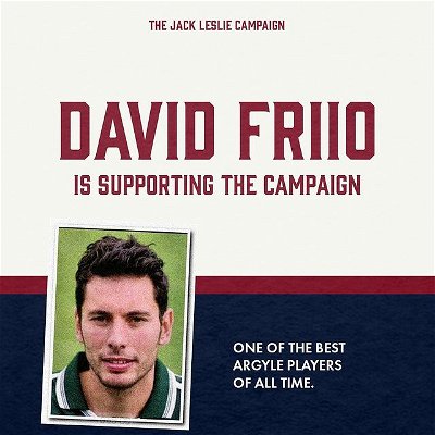 Continuing the Support from @only1argyle , Legend David Friio supports the Campaign!
——
Please Donate,Share and Follow to keep updated on Raising funds for a statue of Jack Leslie - https://www.crowdfunder.co.uk/jack-leslie-campaign
——
Thank you to @mayflowerd7 for the Design.
____________________________________________

#blm #blacklivesmatter #blmuk #black #blackfootballers #blackouttuesday #football #pafc #whufc #footballseason #goal #goals #sports #sport #mixedrace #bame #unitedkingdom #jamaica #swuk #devon #plymouth #exeter #bristol #uk #london