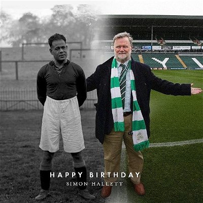 At the Campaign we’d love to wish @only1argyle Chairman and Owner Simon Hallett a Happy Birthday and thank him and his wife for their tremendous support!
——
Please Donate,Share and Follow to keep updated on Raising funds for a Statue of Jack Leslie - https://www.crowdfunder.co.uk/jack-leslie-campaign
——
Thank you to @mayflowerd7 for the Design.
______________________________________

#blm #blacklivesmatter #blmuk #black #blackfootballers #blackouttuesday #football #pafc #whufc #footballseason #goal #goals #sports #sport #mixedrace #bame #unitedkingdom #jamaica #swuk #devon #plymouth #exeter #bristol #uk #london