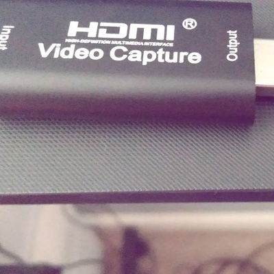 Decided to get this cheap capture card, so far it works great. Will be testing it out while streaming. #streaming #capturecard #videogames