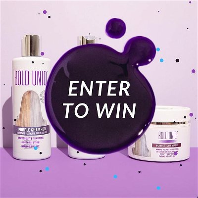 *GIVEAWAY*⁠
Win your own purple shampoo in our latest competition! ⁠
To enter, like and share this post with friends 🙌⁠
Winner announced this Friday ✨