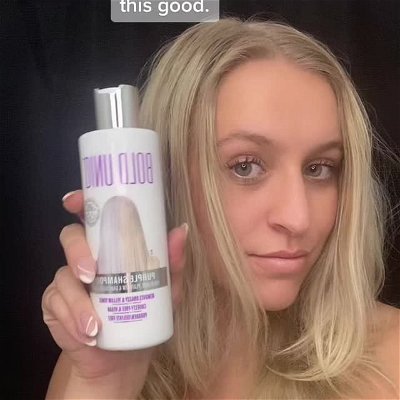 Saturday Night Selfcare with Bold Uniq 😍⁠
Save money and time in between salon visits! Goodbye yellowing, hello bright blonde!! 💜💜 @kateflowers_
