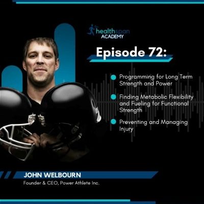 In this week's episode of Healthspan Academy, I sat down with CEO of Power Athlete, John Welbourn. John chatted about his journey to becoming a 9 year NFL athlete and CrossFit Games competitor.  We talked about the key principles of strength training to stimulate long-term functional strength and sustained muscle mass. John discussed the most critical habits for developing and maintaining athleticism and function as we age. We also chatted about the concept of metabolic flexibility, its importance, and how it is developed. 

John Welbourn is the CEO of Power Athlete and Fuse Move and the creator of the online training phenomena, Johnnie WOD. He is a 9-year veteran of the NFL and was a starter for the Philadelphia Eagles from 1999-2003, the Kansas City Chiefs from 2004-2007, and appeared in 3 NFC Championship games. 

In 2008, he played with the New England Patriots until an injury ended his season early with him retiring in 2009. Over the course of his career, John has started over 100 games and has 10 playoff appearances. 

John got involved with CrossFit after retiring from the NFL and eventually developed the CrossFit Football program. He has worked with the MLB, NFL, NHL, Olympic athletes, and the Military, and he currently travels the world lecturing on performance and nutrition for Power Athlete.

Find out more about John on his website at www.powerathlete.com and on Instagram at @johnwelbourn.

*** Please note that the content discussed in this podcast is intended for self-education and is not to be interpreted as medical advice.