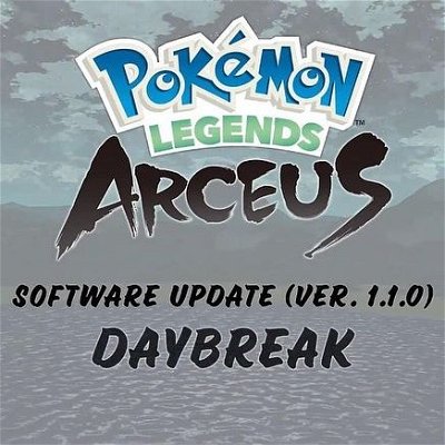 Software update for Pokémon Arceus downloadable right now! 

Follow @pokemontrainernexus for daily Pokemon content 

#pokemon #legendsarceus #pokemonlegendsarceus #arceus #pokemongames #pokemonday #pokemongames #pokemongamer #pokemonarceus #hisu #sinnoh #sinnohregion #pokemonnews #pokemoncommunity #pokemonuk #pokemonupdate