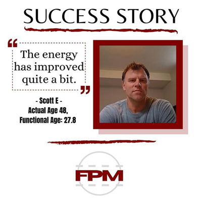 Shout out to Scott (@ewertsc) for his effort and support over the last 7 years. He has managed juggling a demanding career as a senior manager in the agricultural industry, raising a family, all while totally optimizing his health & performance under the guidance of our coaches. Swipe to hear more from him and his inspirational story. 
Keep crushing it Scott! 👏

#FivePillarMethod