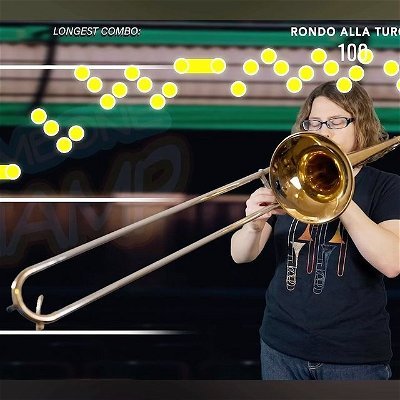 Trombone Champ irl 

Edit by @ropanuganti, game by @holy_wow_studios 

#trombone #tromboneplayer #lowbrass #trombonegirl #trombonechamp #brass #gaming #videogame #mozart #trombonist #musician #music
