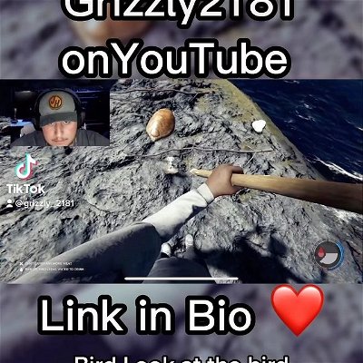 guys check out my videos on #YouTube. I’ve been playing #HighonLife and #TheForest. The link in my bio will take you to all my socials. I hope you guys enjoy and get some laughs out of the #series.. #grizzly2181 #youtuber #contentcreator #streamtok #funny #lol #failarmy #bird #theforest2 #survivalgame #horrorgame #FBGG