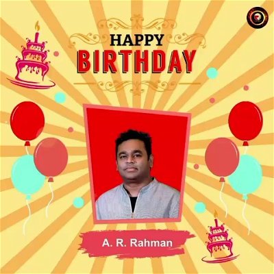Happy Birthday A. R. Rahman

#arrahman #birthday 
#happybirthday  #arrahmanbirthday #birthdaycake #love #birthdaycelebration #birthdayparty #birthdaygifts #arrahmanbirthdayparty #instagood #birthdayfun #celebration #birthdaygift #birthdaysurprise #birthdayvibes #ragamusic @arrahman