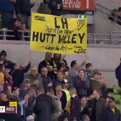 Got tagged in a few clips from the Hurricanes game in Melbourne last night - this is the coolest shit to me 🖤💛 much love to this whānau.
📷 @_niikot