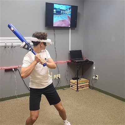 This weekend we had some VR players batting it out with WIN Reality pitching simulator. (Don't worry, nothing got broken 😜)

And yes, if anyone was leaving the movie theater and saw the lights, we had people batting away until almost 11pm last night! ⚾️ 

$10 for 30 minutes down at Checkpoint Lounge in Arnot Mall Center Court!
