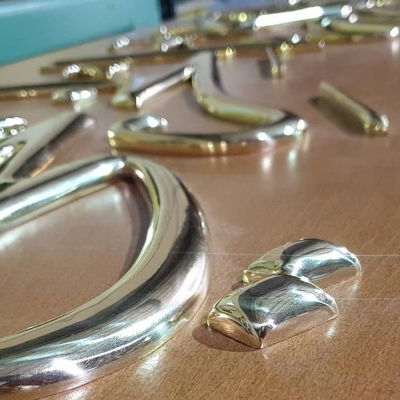 12 mm Brass letters 
#brass 
#نحاس