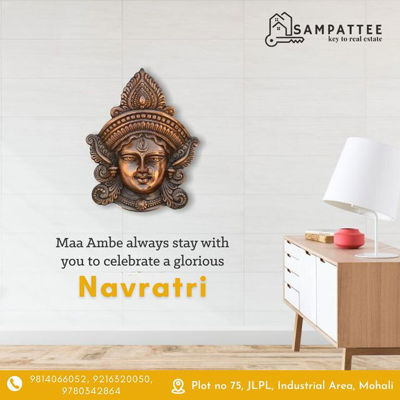 Maa Ambe always stay with you to celebrate a glorious Navratri. 

#HappyNavratri #sampattee #Navratri2023 #navratrifestival #नवरात्रि #Navratri #नववर्ष
