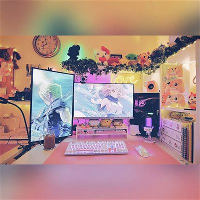 long time no see 💕

hi fwends. n_n I've missed you. 
some really sad things happened recently and I'm trying to pick up the pieces. please be patient with me and my content... (⁠´⁠ ⁠.⁠ ⁠.̫⁠ ⁠.⁠ ⁠`⁠)

my setup is a refuge for me lately. my new PC is treating me so well and it's been a life saver to play games with my friends so often. 💜

I hope you're all doing well. ily
.
.
.
partners:
🍓@timemelwasted 
🍓@cxmpanie 
🍓@nerine_crossing 
🍓@benji.kit
🍓@ginger.meki 
🍓@silentedheart 
🍓@_milli.mille_
🍓@itsadorebabygirl
🍓@ruby_ridinghood 
🍓@london.otaku
bewwy-kawaii.com
ko-fi.com/bewwy
