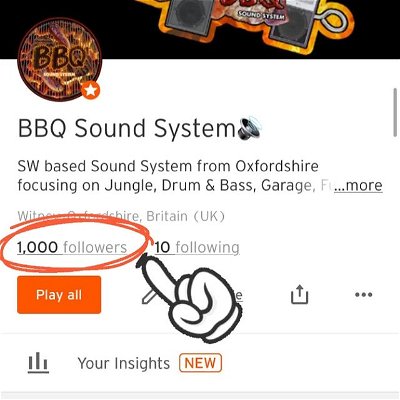 Just seen we have hit 1000 follows on Soundcloud with 50K plays in 6 months!🙌🏼❤️

Huge big up to everyone listening and especially to those of you frequent ones who always bump the mixes, is so sick to see!👊🏼

We are still gonna be firing out the mixes/tunes and have one of each dropping later today📀👀

Also while we are still fully a sound system, we are going to drop the ‘system’ from our name and just become BBQ Sound as of now to represent the music side of things that we want to do also as opposed to just being a sound system!🔊

We can’t wait to get the stack out after the restrictions are eased, things are looking on track and we have a load of stuff in the pipe work for when we can get out but until then we will just be getting everything ready to go as well as hosting an outdoor day livestream with the full rig on 12th June, so be sure to check that out! 

As always much love❤️❤️👊🏼

BBQ x