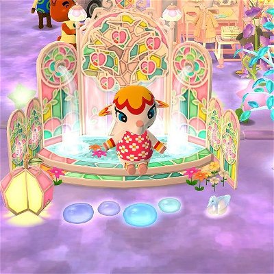 some pictures from my camp in pocket camp 🥰💖🌸
