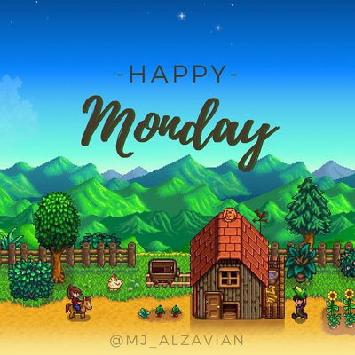 Happy Monday!!✨
I hope everyone had an amazing weekend. I know I have a busy day  today but, we shall start it with a little farming.💛 Join me on Twitch.

Partners🪴:
@aotg_g5 
@stardewally 
•
•
•
•
•
•
•
•
#stardewvalley #stardewvalleyfarmer #stardewvalleynintendoswitch #newbiegamer #twitchstreamer #streaminggirl #gamermom #nintendoswitch #cozygaming #cozygamer #cozygamercommunity #cozygamergirl #gamingcommunity #streamingcommunity