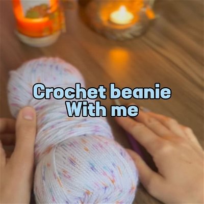 Crochet beanie with me  #crochet #smallbusiness #crochetbeanie #crochetpattern #handmade #wintercrochet #crochetlove #crochetaccessories #accessories