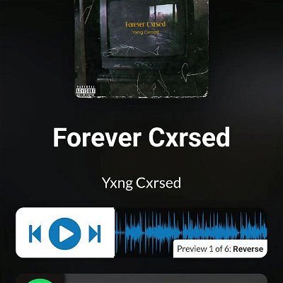 This link I'm my bio will give you links to my new EP titled 'Forever Cxrsed' from streaming sites like Spotify, YouTube, SoundCloud, Apple Music, TIDAL, Pandora, Amazon Music, and IHeartRadio.
.
.
Be sure to listen to Forever Cxrsed as soon as you see this post!
.
.
#ForeverCxrsed #yxngcxrsed #Rap #Rapper #hiphopartist #hiphop #oldschoolhiphop #Music #upcomingrapper #upcomingartist #producer #Newalbum #newmusic