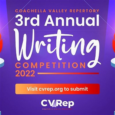 Calling all middle and high school students!!! ⁠
⁠
Have you written a groundbreaking screenplay or composed a lyrical composition? Why not submit your creative piece for cash prizes!?⁠
⁠
CVRep's 3rd Annual Youth Writing Competition is accepting submissions, now until August 31. Pre-register at cvrep.org.⁠
⁠
#writingcompetition #cvrep #youngwriters #summer #youthwritingcompetition
