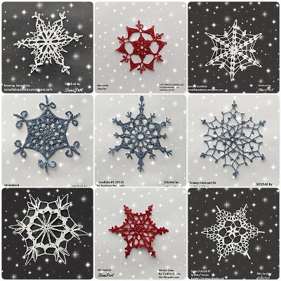'Tis the season! Time to get those snowflake ornaments out for the holidays! 
*
#threadcrochet #crochet #crochetersofinstagram #crochetsnowflake #crochetismyyoga