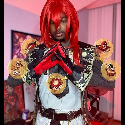 @genshinimpact I am a content creator if you want to talk 
•
•
•
•
•
#blackcosplayer #genshinimpact #genshinimpactcosplay #genshinimpactcosplayer #genshinimpactdiluc #diluc #animeart #cosplay #cosplaycommunity #cosplayers #cosplayersofinstagram #cosplayfun #cosplaying #cosplaylife #cosplayphoto #cosplayphotography #playstation #gatcha