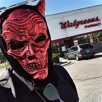😈 11am chillin at the Walgreens ✌️ if you haven’t heard, The Demon Castle is out now, available for free 💯