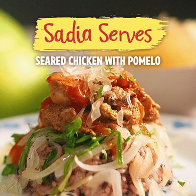 Ever noticed that you see a lot more pomelos when nearing the Mid-Autumn Festival?🍈 That’s because it’s considered a lucky fruit by the Chinese🤞🏼With its sweet and sour taste, it is also used as garnishings for an extra burst of flavour — like in our Seared Chicken Thigh with Pomelo recipe! Sprinkle fresh pomelo pulp over savoury chicken bites and drizzle some Sriracha sauce for an extra kick. 😋🍗

Check out our recipe in bio!

#sadiasg #recipe #midautumnfestival