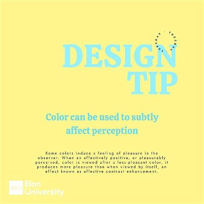 Happy Design Tip Tuesday! Today’s tip can help you take your design to the next level. Before you submit your next design piece, look into the psychology behind the colors you used to make sure they align with what you are trying to achieve! 🌈