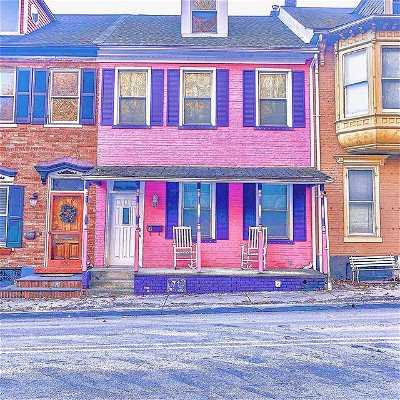 We are always #SurroundedByDesign ! This image takes us to the streets of Jim Thorpe, PA. This pop of pink really brings the street to life! 🌸🎀💗

Originally known as Mauch Chunk, Jim Thorpe is not only home to the greatest athlete of all time, but to a destination rich with history. The past's Victorian buildings have been revitalized into today's unique shops and eateries, museums and art galleries and popular entertainment venues.

If you would like to show us how you are #SurroundedByDesign , DM us your picture to be featured on our page!