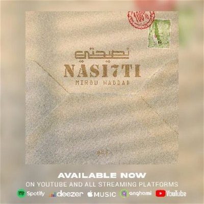 Single “Nasi7ti / نصيحتي” is available now on youtube and all streaming platforms.

Prod by Hayku
Mix / Mastering by @alienmusiclabel
Voice off by @mcboybouroubaz x @moudz.officiel (Interview)

LINK IN BIO