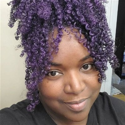 #purplecurls