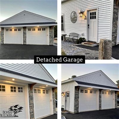✅ Project Complete ✅

This customer chose such nice details to complete their build!  The corbels, eyebrow roof, stone, and lighting being just the right amount of curb appeal to this garage. 

I usually get most excited about kitchens and baths, but this build had style too!

Quality workmanship and happy customers are two things we work hard every day to achieve. 

The message I got from this customer read…

“Thank you thank you thank you!
The Garage is beautiful!
Kenny loves it!
He is planning on putting a small fridge & hanging a TV 📺.
Fastest start to finish project we have ever experienced.
Now his ‘68 Muscle Car will have a home. 🖤”

Have you been dreaming of an addition or garage?  Now is the time to start planning and get on our calendar for the Spring!

Call Bonsai Builders today for your estimate.

774-764-8885 

#luxuryrealestate #homestyle #curbappeal #homesweethome #designing #customerreview #levelup #luxury #customerservice #customerfirst #luxurycars #luxuryhomes #morelivingspace #construction #newenglandlife #shopwithme #musclecars #corbels #stonefascade #garage #luxurygarage #detachedgarage #detachedhome #luxuryliving #homestyle #luxuryhomes #mantown #garagedoors #constructionlife #luxurylifestyle