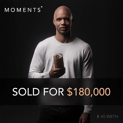 The first Multiverse NFT drop is sold for the whopping 40 ETH ($180,000 USD)🤩

The winner gets all the dimensions including:
🎥 Video of the famous bluff featuring @philivey and @tomdwan;
🎟 A ticket to a high stakes game & luxury weekend with Phil Ivey in Las Vegas;
👟An exclusive 1/1 “Bluff” sneakers both for real world and the metaverse created by @theshoesurgeon & @philivey 

#momentsauction #nft
