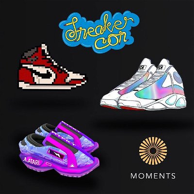 @sneakercon reflects culture and Moments 🟠 immortalizes culture through the Blockchain. 
These two power brands are building the evolution of fashion for the Metaverse.
Are you ready?

#nft #momentsauction