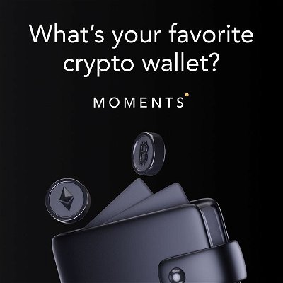 👛 What’s your favorite one? Tell us why in the comments below👇

#nfttips #blockchain #momentsauction #nft #crypto #cryptowallet #eth #solana #polygon #wallet