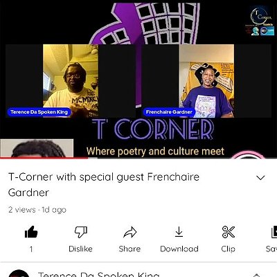 Check out my latest interview with the T Corner
https://youtu.be/CFI7vfiPPNk