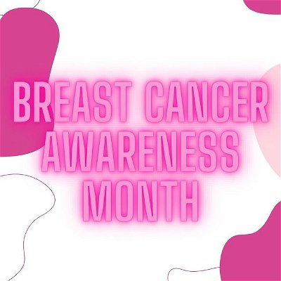 October is Breast Cancer Awareness Month🎗️💕

Breast cancer is a significant health concern that affects millions of lives each year, and every 1 in 8 women are diagnosed during their lifetime. 

This month, our focus is on educating and supporting our community in understanding the risks, early detection methods, and the journey of those impacted by breast cancer.

Let's come together to celebrate the survivors, remember those we've lost, and support ongoing research and treatment efforts. 💖

We encourage you all to help us advocate for regular screenings, self-exams, and open conversations about breast health. #BreastCancerAwareness 🎀