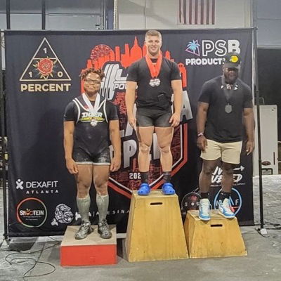 07/30/22 Atlanta Open -  Meet Report

(Swipe to the end for a surprise 😉)

Whew, what a day. Did not know what to expect in my first meet. Super busy day with over 100 lifters in the building - lots of cool people who helped guide me and get me accustomed to what to expect. Hit an easy 495 lbs squat, 370 lbs bench press, and a 575 lbs deadlift (new deadlift PR🔥🔥🔥), which put me in the top 3 for my class! Overall, a day that ended well.

Big thank you to my coach @nikolaisencoaching for the support. And thank you to @buddhabuilder for your help at the meet (really would have been lost without you 🤣🤣🤣)! This is just the beginning, only going up from here 🚀🚀🚀

#powerliftingmotivation #powerlifting #powerlifter #motivation #gymmotivation #selfimprovement #powerliftingmeet #atlantaopen #weightlifting #strengthtraining #inspiration