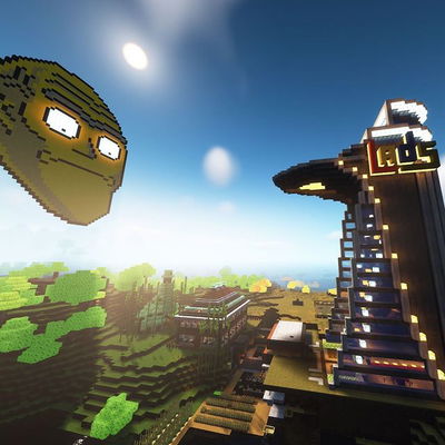 Show me what you got! #snackdaddykrak #thelads #avengerstower #starktower #marvel #rickandmorty #showmewhatyougot #minecraft #build #tower #skyscraper
