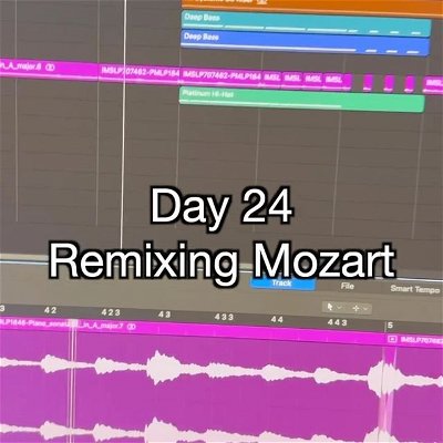 I Create 30 Songs in 30 Days - Day 24
YouTube saw it first - A little bit of forbidden territory mixing the classical with the newvibes.